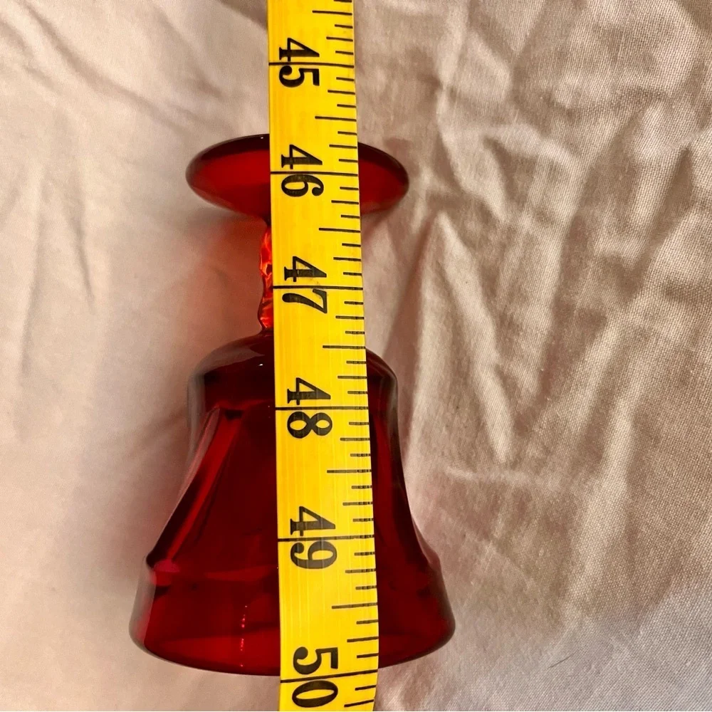 VTG Fostoria Jamestown Ruby Red Champagne Tall Sherbet Glasses Set of 4 Swirl